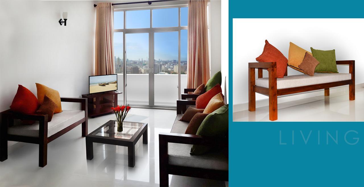 City Tower, Luxury 2 Two Bed Seaview Apartment Colombo Dehiwala-Mount Lavinia Exteriör bild